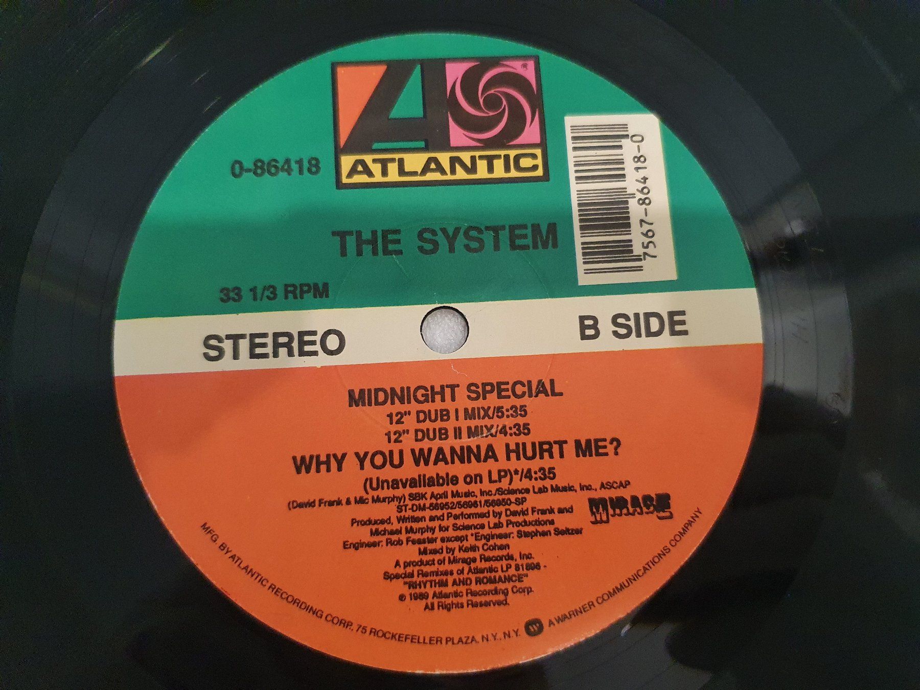 Schallplatten: The System – Midnight Special (Single, Synth-pop) – Gebraucht aus Uster von Vinyl-Leidenschaft 6