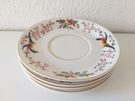 SUISSE LANGENTHAL 4 x soucoupes / unterteller (7 = 1927)