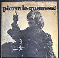 LP Vinyl PIERRE LE QUEMENT mit Original Widmung