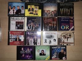 Lot de 15 CD Alain Morisod dont 2 coffrets