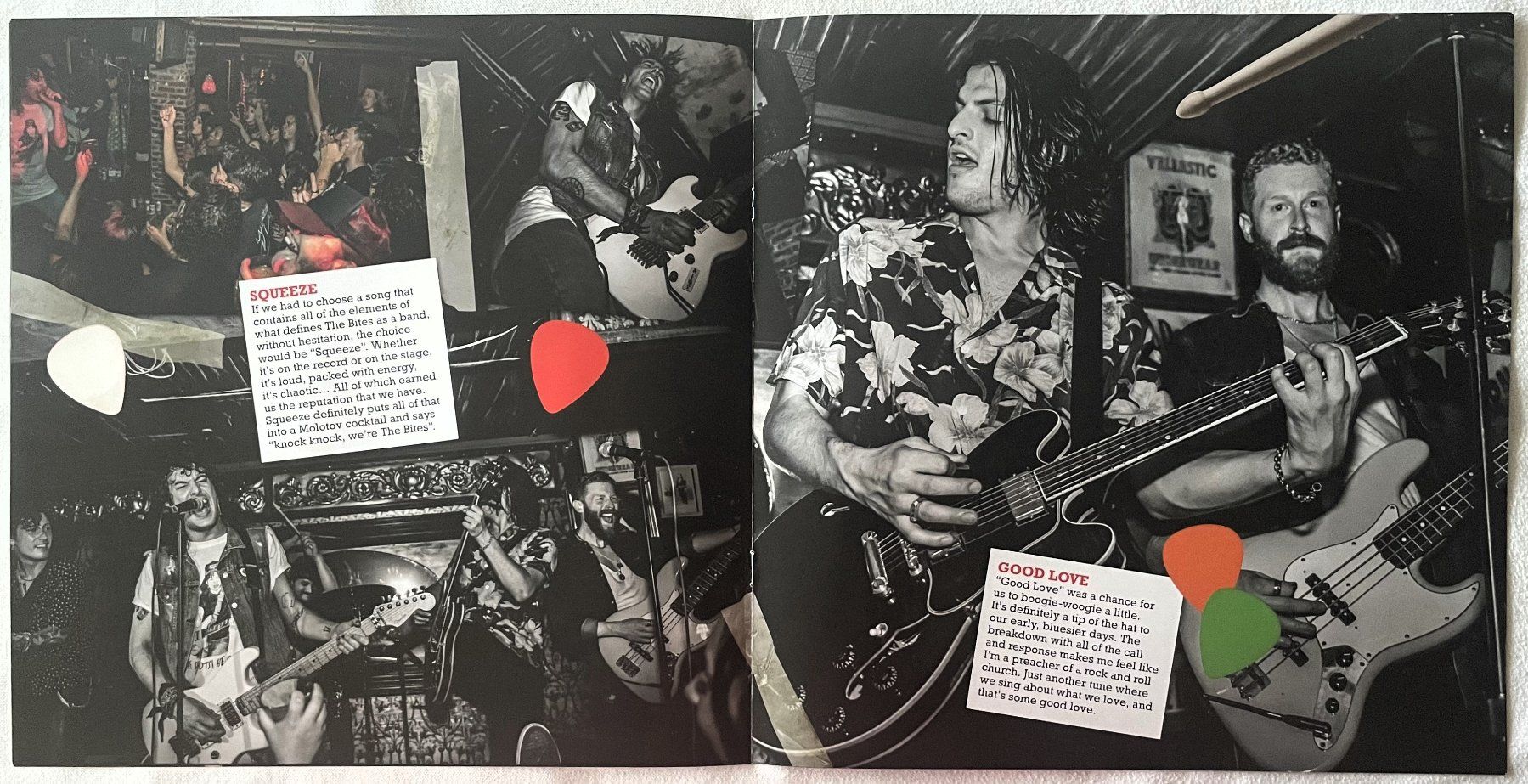 Dischi in vinile: The Bites -  Squeeze - White Vinyl - 2023 - Hand Signed – Nuovo (secondo la descrizione) da Uster venduto da Zardodel 8