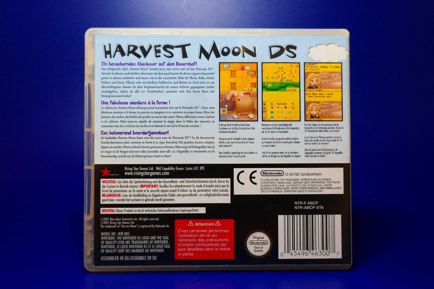 Nintendo Giochi: Harvest Moon DS - Nintendo DS – Usato da Vuarrens venduto da Espace-Retro 4