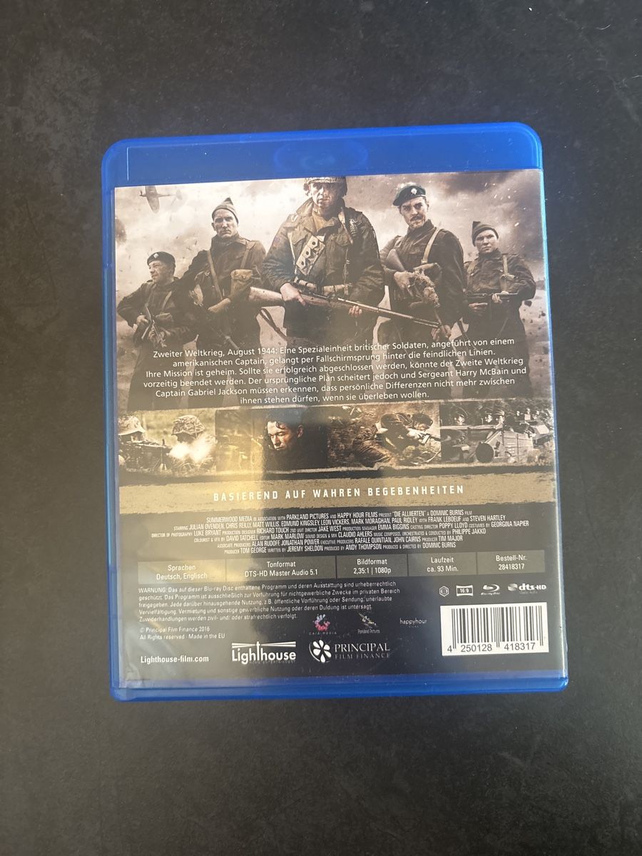 Tutti i DVDs: Die Alliierten - Hinter feindlichen Linien Blu-Ray, Top! – Nuovo (secondo la descrizione) da Ruswil venduto da Slivio_ 1