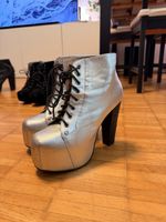 Stiefeletten silber Grösse 39 Jeffrey Campbell