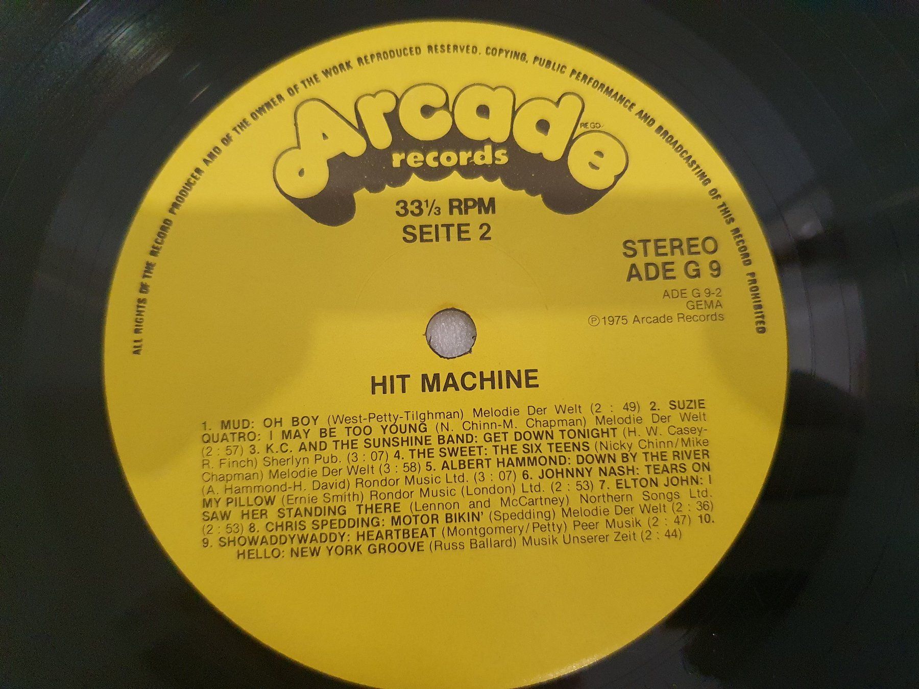 Dischi in vinile: Hit Machine – Usato da Uster venduto da Vinyl-Leidenschaft 9