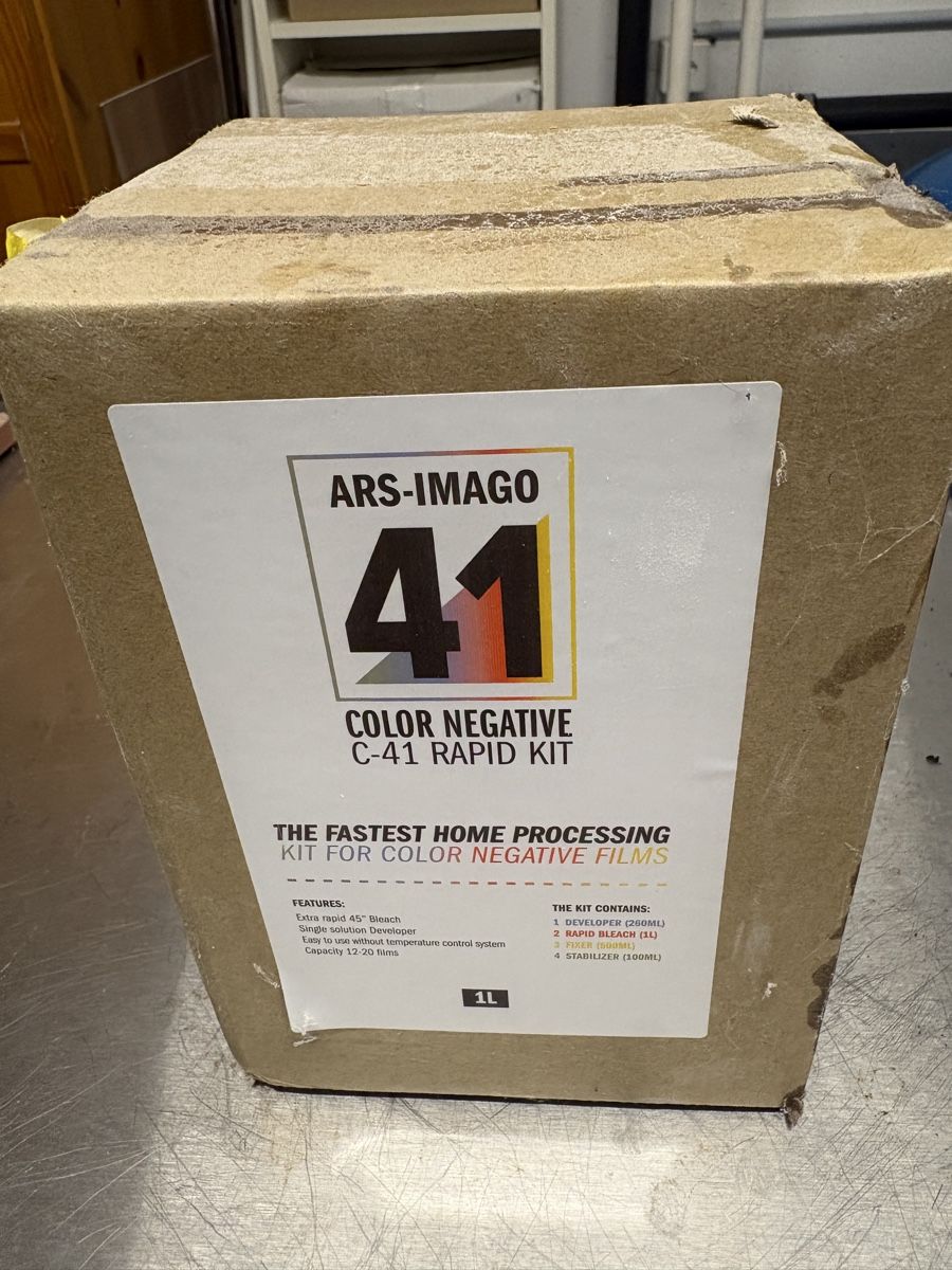 Laboratorio & Camera oscura: ARS-IMAGO 41 Color Negative C-41 Rapid Kit 1L New – Nuovo e nell'imballaggio originale da Zürich venduto da JoCasel