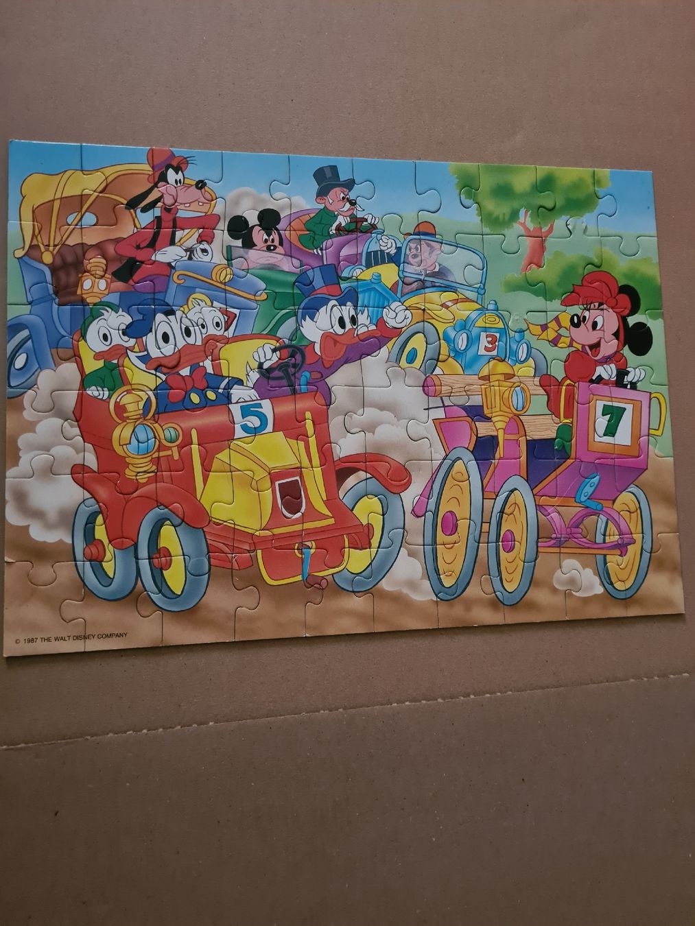 Ravensburger Puzzles: Puzzle Ravensburger 60er Oldtimer Rennen – D'occasion à Langenthal par Polarisstern 1