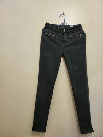 Pantalon Tommy Hilfiger vert foncé taille 28/32