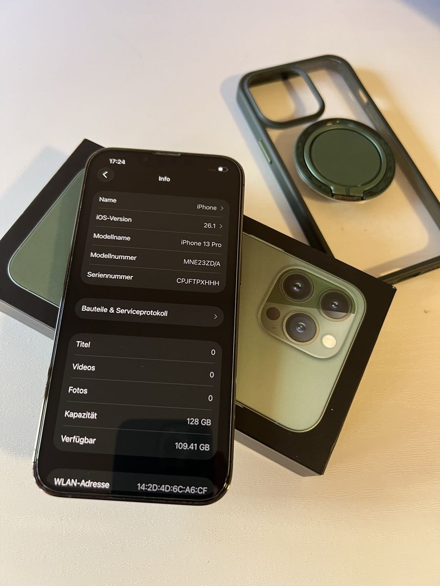Apple Telefoni cellulari / Smartphones: iPhone 13 Pro 128GB Alpine Green Ideal – Usato da Adliswil venduto da Pacifoll 3