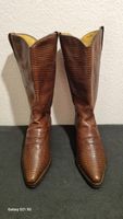 Stiefel von Armando Pollini Design, Gr. 37, Braun