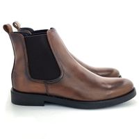 Herbst/Frühling Leder Stiefel Chelsea Boots Herrenschuhe 45