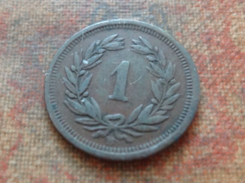 Alle Münzen: 1 Rp. 1900  (B) – Gebraucht aus Romanel-sur-Lausanne von Swift13 1