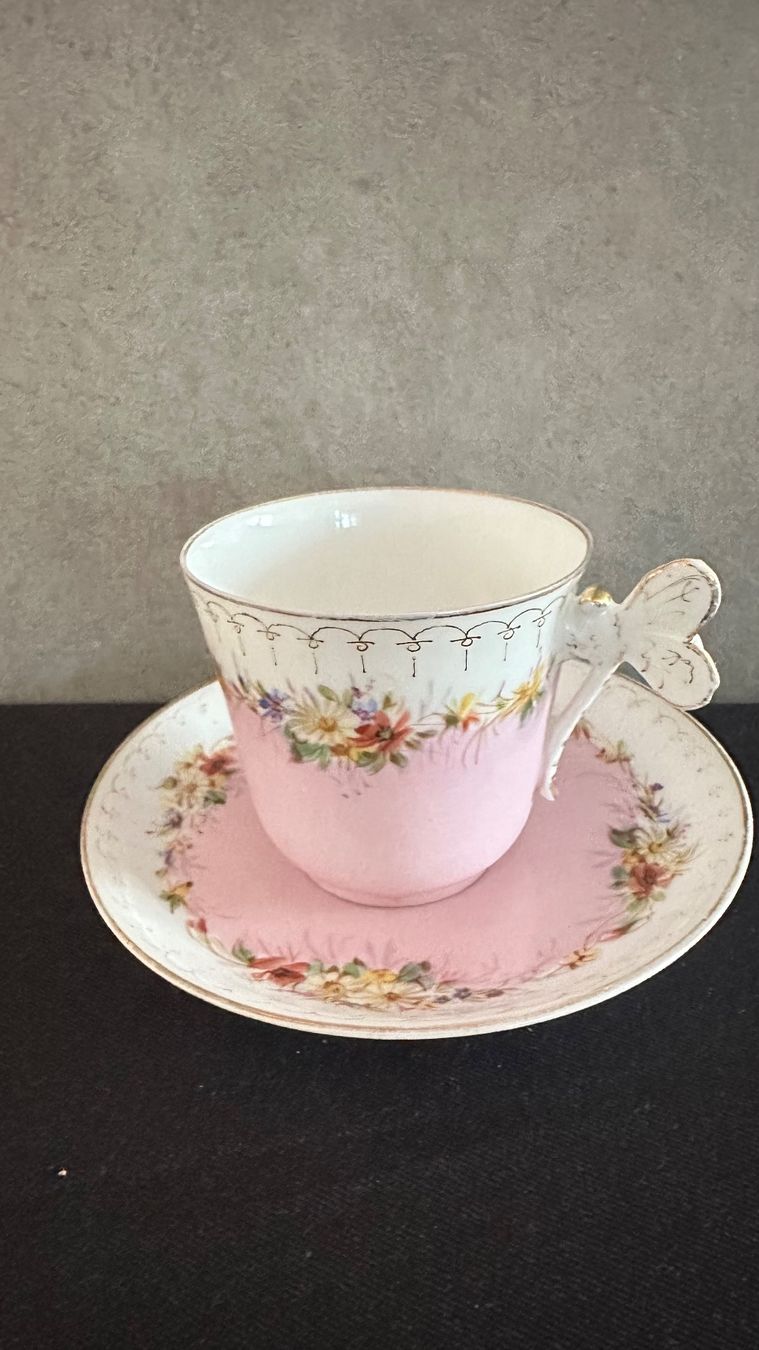 Tazze: Antik England Rare Tasse  mit Unterteller – Usato da Oberglatt ZH venduto da ssch81
