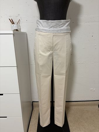 Brunello Cucinelli Beige Trousers - Size IT 38, Made Italy