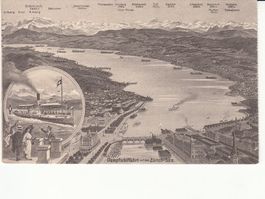 Zürich Dampfschifffahrt 1913