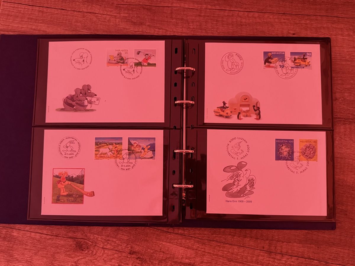 Tutti i francobolli: Album avec FDC Suisse – Usato da Petit-Lancy venduto da Solcarm 4
