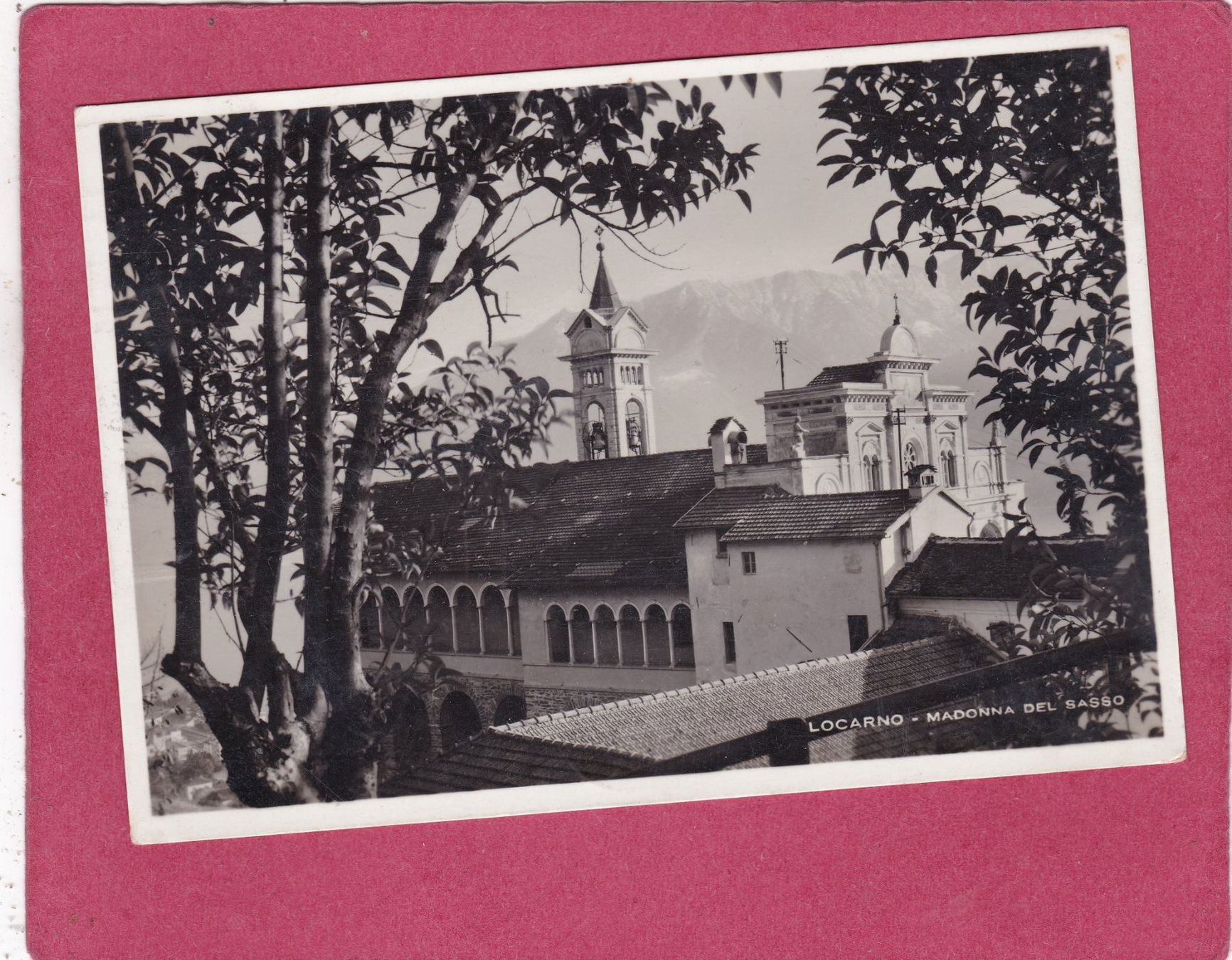Cartoline postali: Locarno Madonna del Sasso 1933 – Usato da Herisau venduto da Lisegrat2008