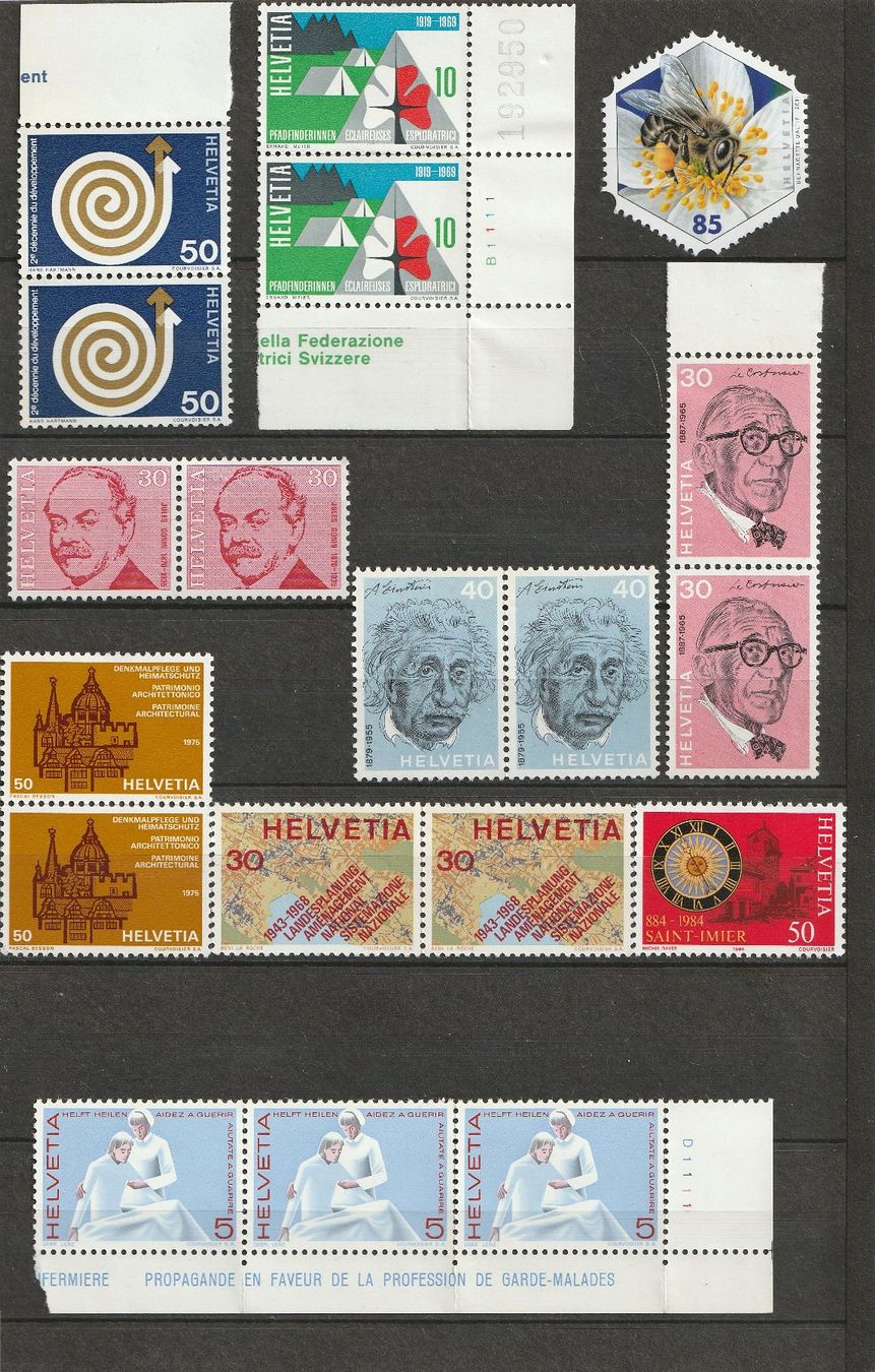 Tutti i francobolli: Schweizer Briefmarken - postfrisch – Nuovo (secondo la descrizione) da Basel venduto da chrisKB 1