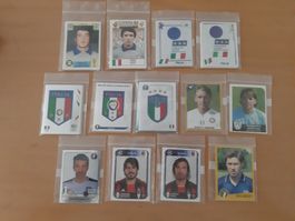 Panini WM 1970, 1982, 1998, 2002, 2006, 2010, 2020 Italia