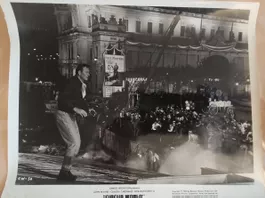 Photo argentique originale de film Circus World John Wayne 