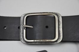 G Star Raw unisex Gürtel Leder MILES /dunkelgrau/Gr.75/30