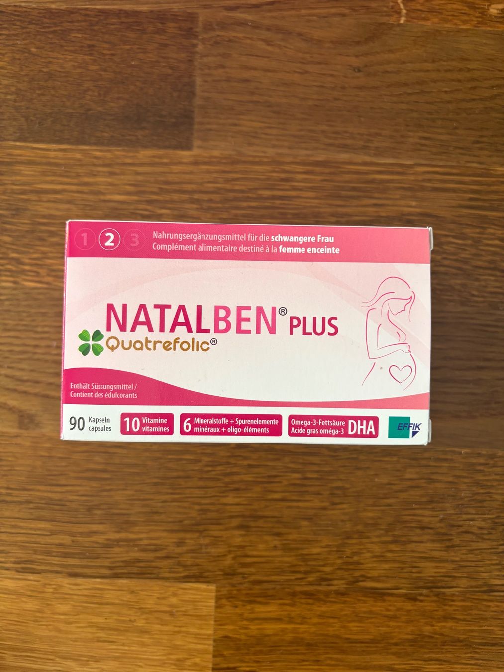 Cibi & Specialità: Natalben Plus Quatrefolic 90 Kapseln – Nuovo e nell'imballaggio originale da Zürich venduto da luk_b98v