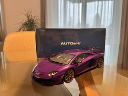 1:18 Lamborghini Aventador SVJ Autoart (Einzelstück)