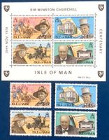 1974 Man Grossbritannien 100 Geburtstag Winston Churchill **