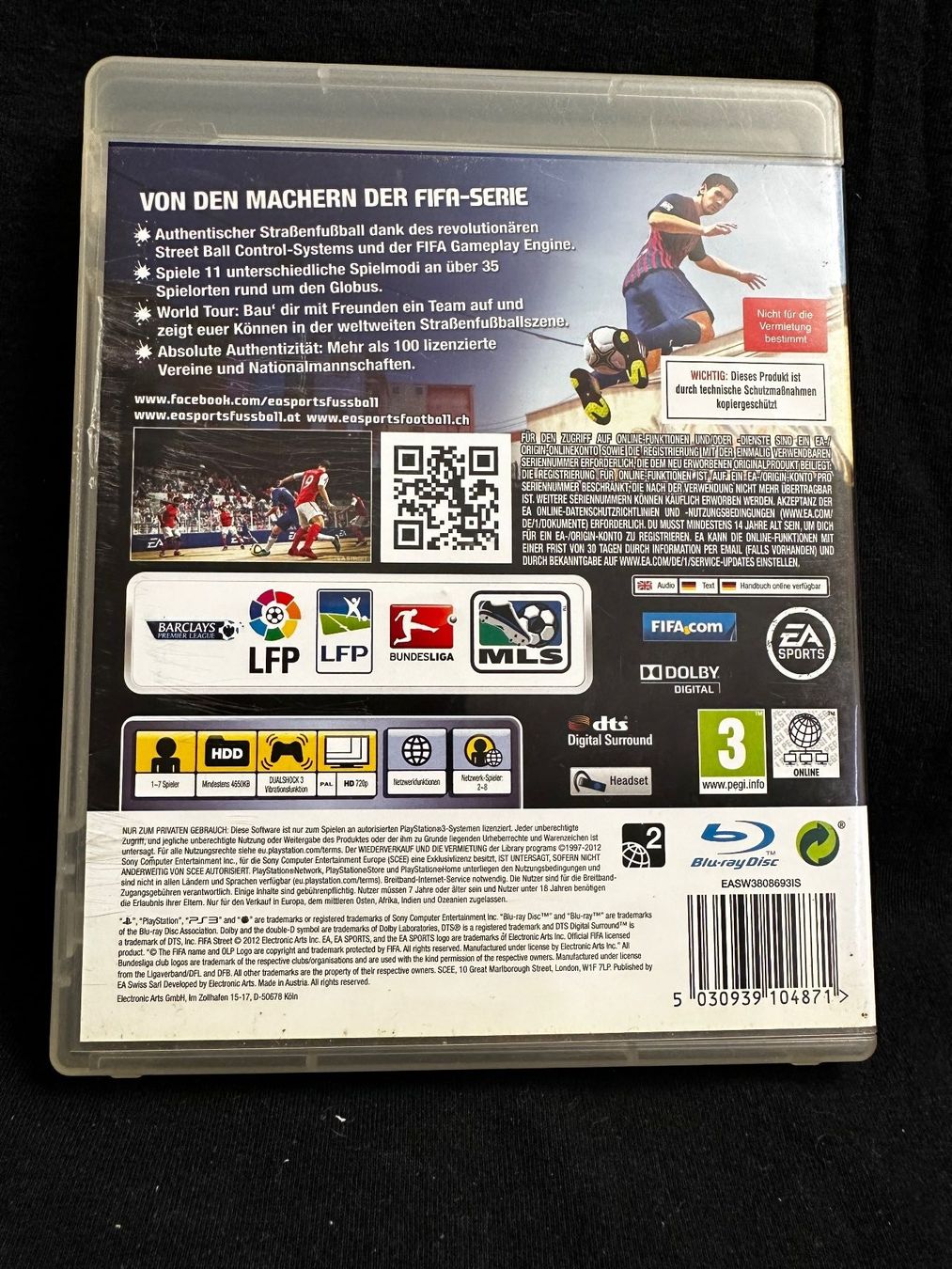 Giochi: Fifa Street I PS3 I – Usato da Küssnacht am Rigi venduto da Bionicmax 2