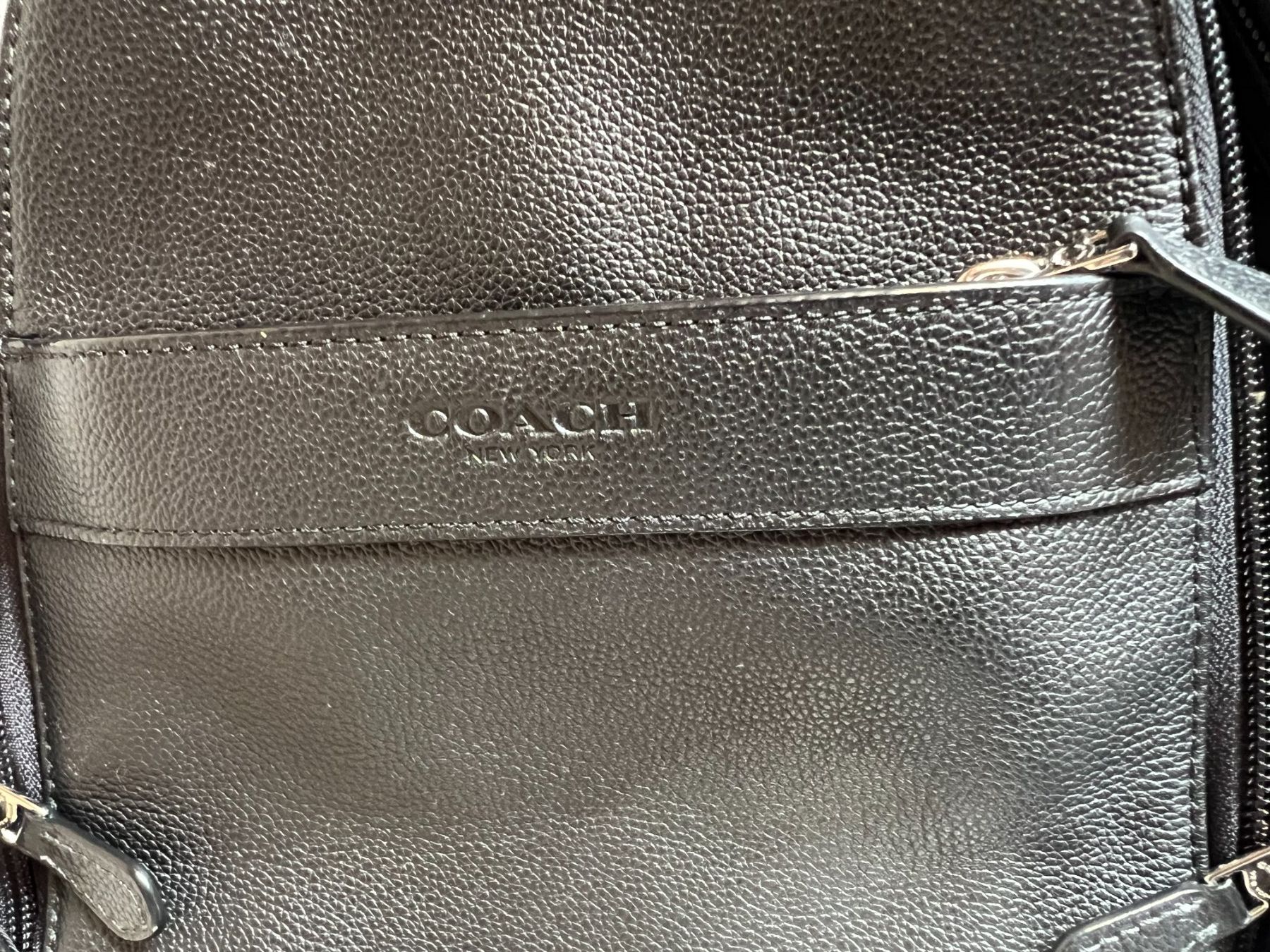 Coach Zaini: Umhängrucksack aus Leder – Nuovo (secondo la descrizione) da Illnau venduto da Hansj1818 6