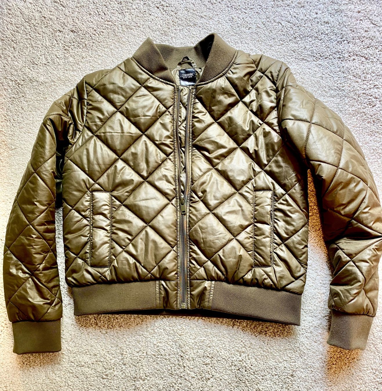 Jacken: Leichte Steppjacke (Bomber Style) Gr. S / ca. 38 – Gebraucht aus Uster von ros_pym8
