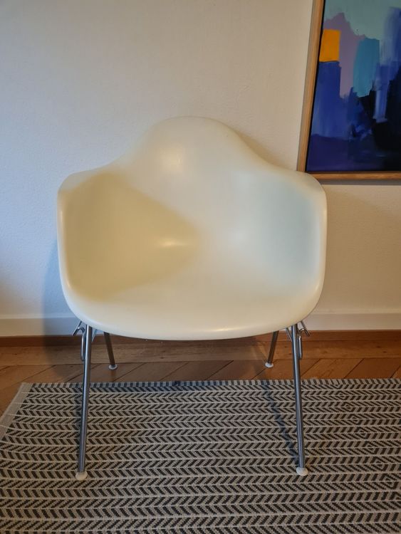 Vitra Eames Plastic Armchair weiss Kaufen auf Ricardo