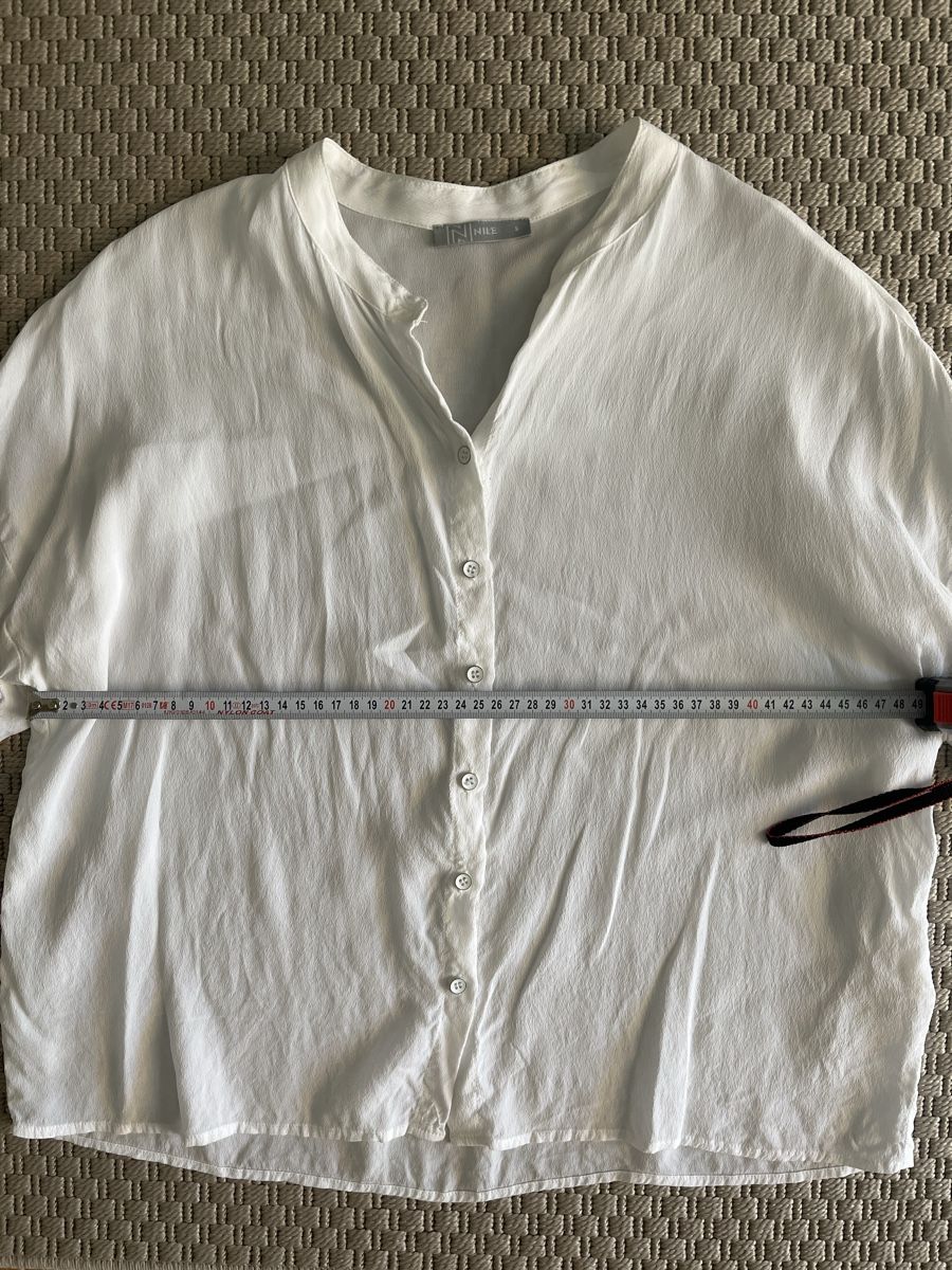 Nile Blusen: Bluse Nile, weiss, S – Gebraucht aus Solothurn von Bobesch08 4