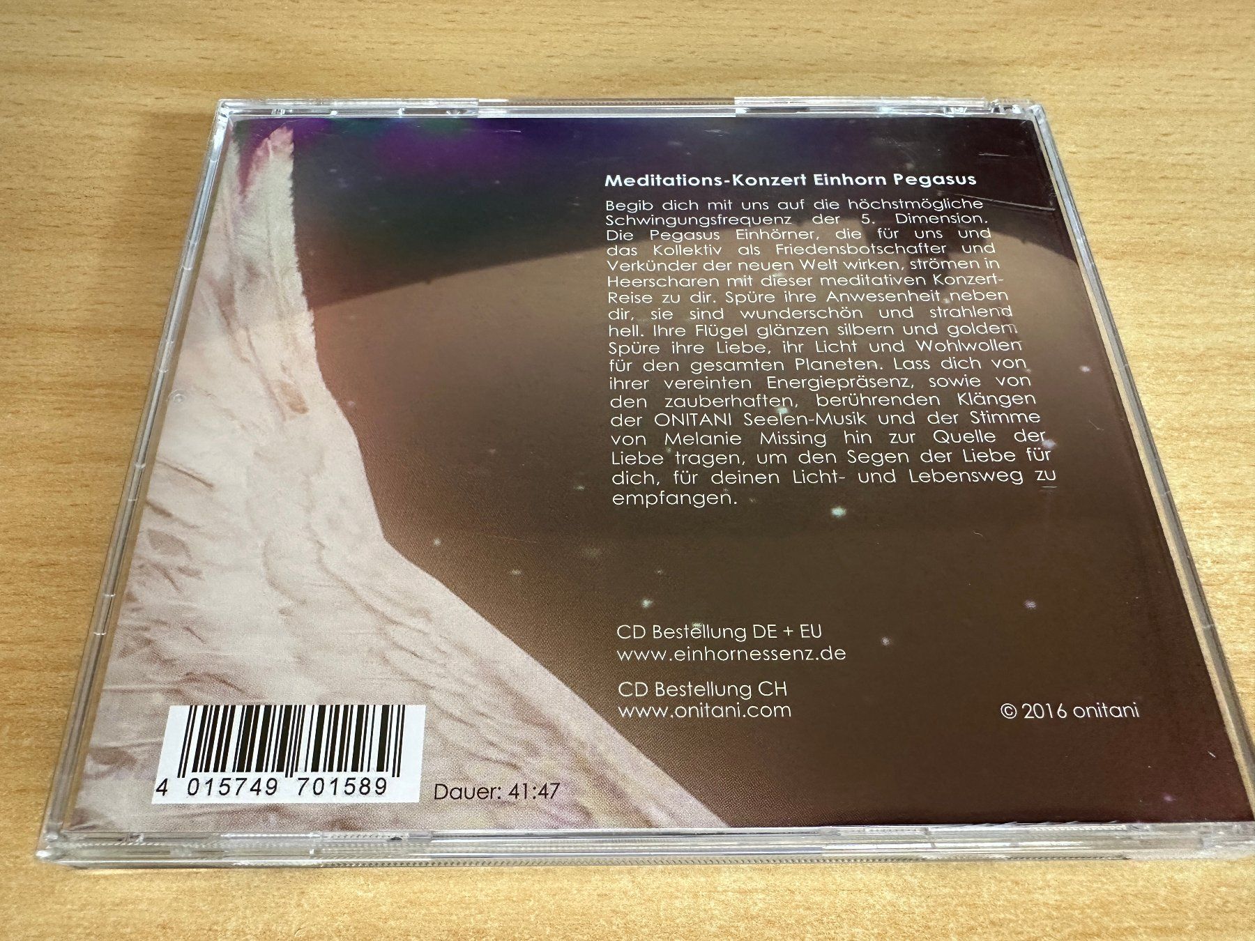 CD: L2 Einhorn Pegasus - Missing, Melanie - Silenzio – Usato da Rikon im Tösstal venduto da Alpenmutz 1