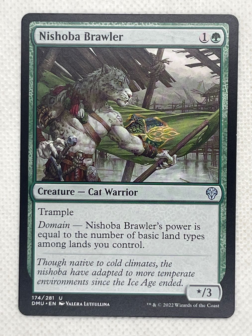 Magic The Gathering Carte collezionabili: MTG Nishoba Brawler DMU 174 Englisch Uncommon – Usato da Hinterkappelen venduto da Kim1992