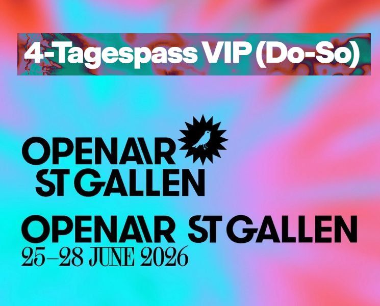 Tickets: Openair St. Gallen VIP-4-Tagespass – Neu (gemäss Beschreibung) aus Bernhardzell von Belushi