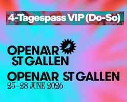 Openair St. Gallen VIP-4-Tagespass
