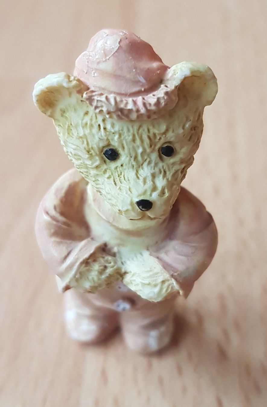 Statuette: 4 BÄRLI SETZKASTENFIGUREN (DEKO) – Usato da Sax venduto da prinzenrollen 2