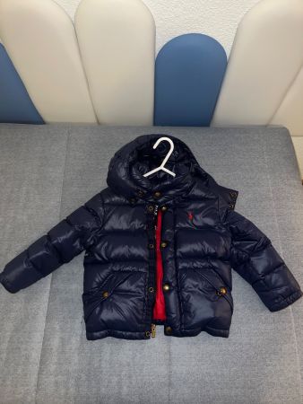 Ralph Lauren Down Puffer Jacket, Size 2T, Navy Blue, Kids