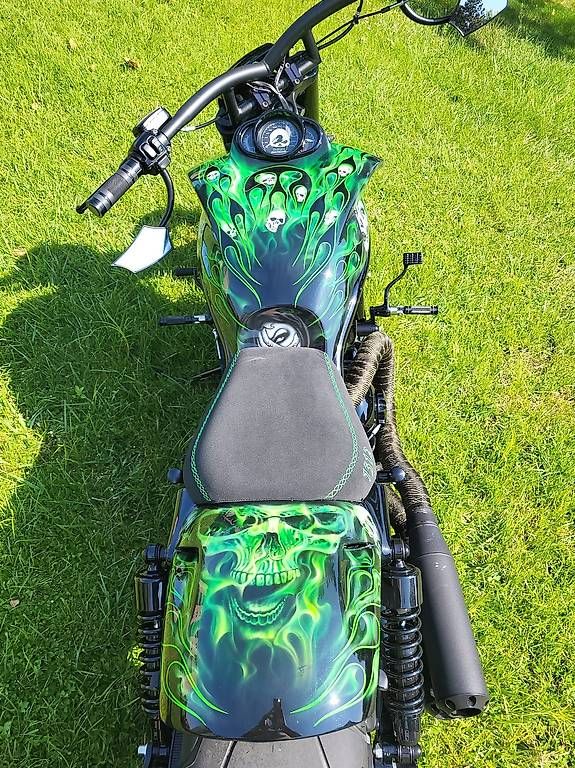 Harley-Davidson Chopper: Harley Davidson night rod special mit MFK – Usato da Rorschach venduto da tt1703 2