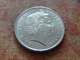 AUSTRALIA  5  Cents  1999