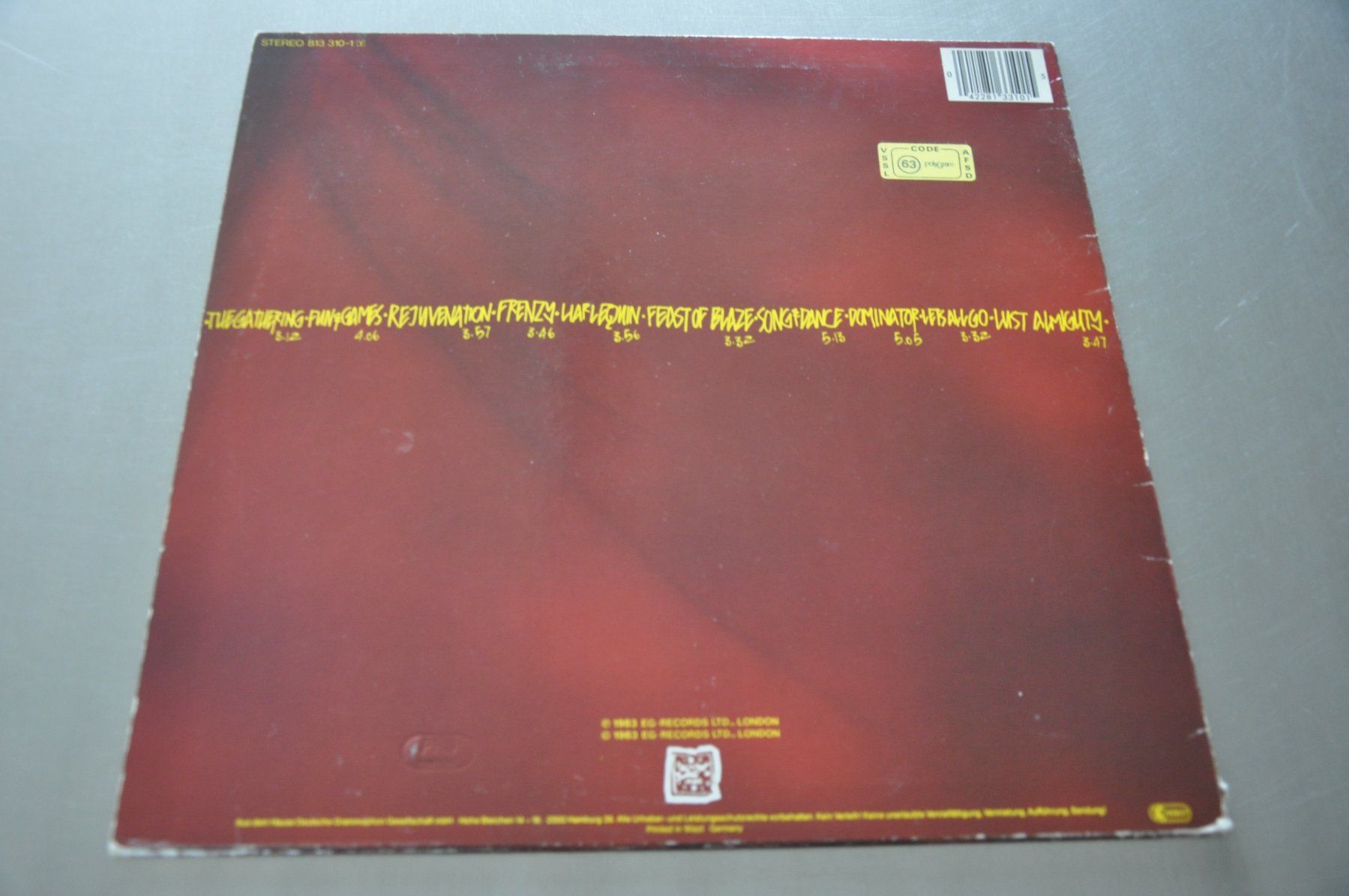 Dischi in vinile: KILLING JOKE LP FIRE DANCES – Usato da Sion venduto da jaipur1401 1