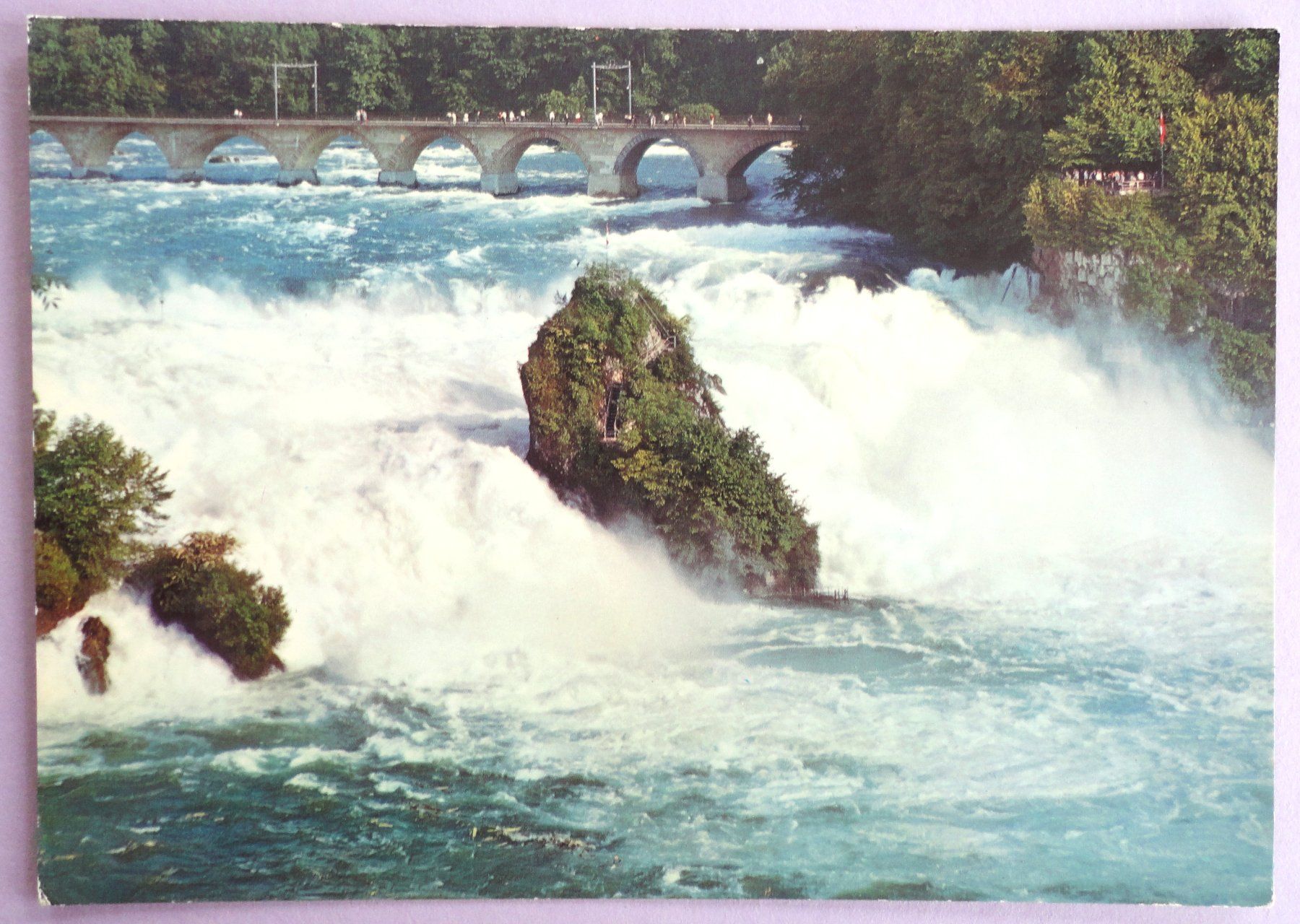 Ansichtskarten: Rheinfall – Gebraucht aus Fétigny von Billy2miny