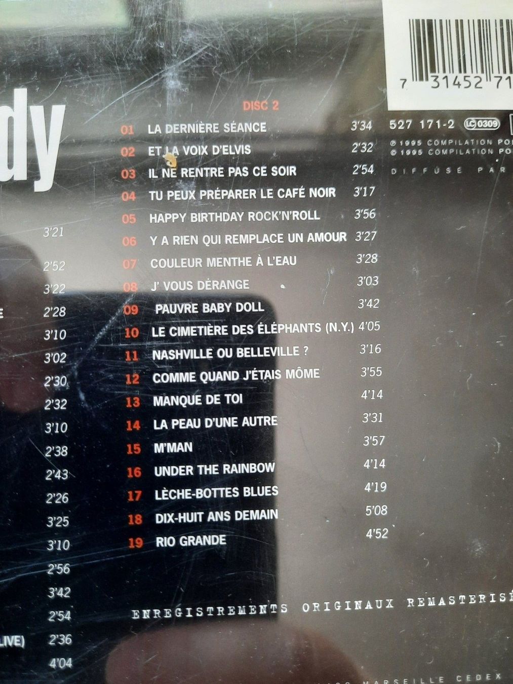 CDs: Cd Eddy Mitchell - Tout Eddy – D'occasion à Pully par bro_n52j 4