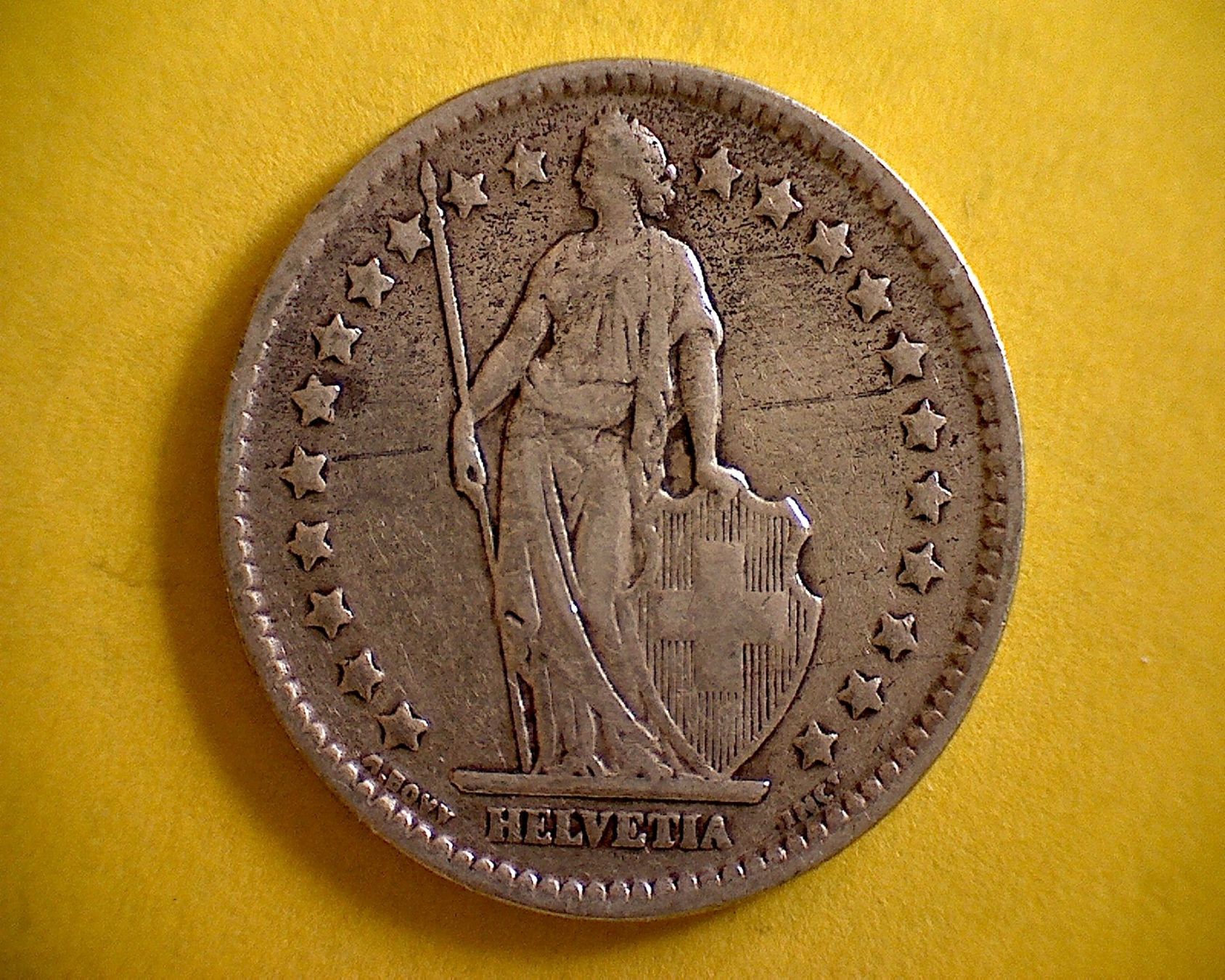 Tutti le monete: 1 Fr. 1912 – Usato da Buchs AG venduto da Ged8 1