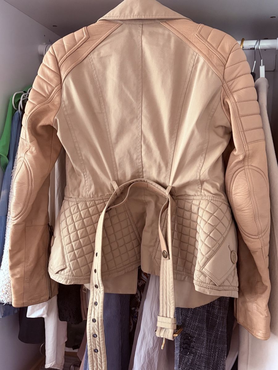 Burberry Giacche: Burberry Lederjacke beige Grösse M – Nuovo (secondo la descrizione) da Bauma venduto da duj_9dsw 2
