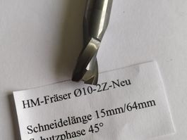 Räumung Werkstatt-HM-Fräser