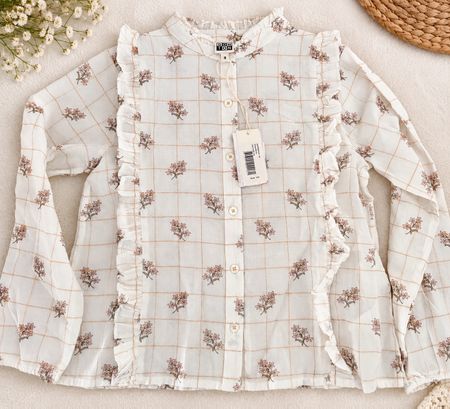 NEU wunderschöne Bluse Bonton 8 Jahre Mädchen