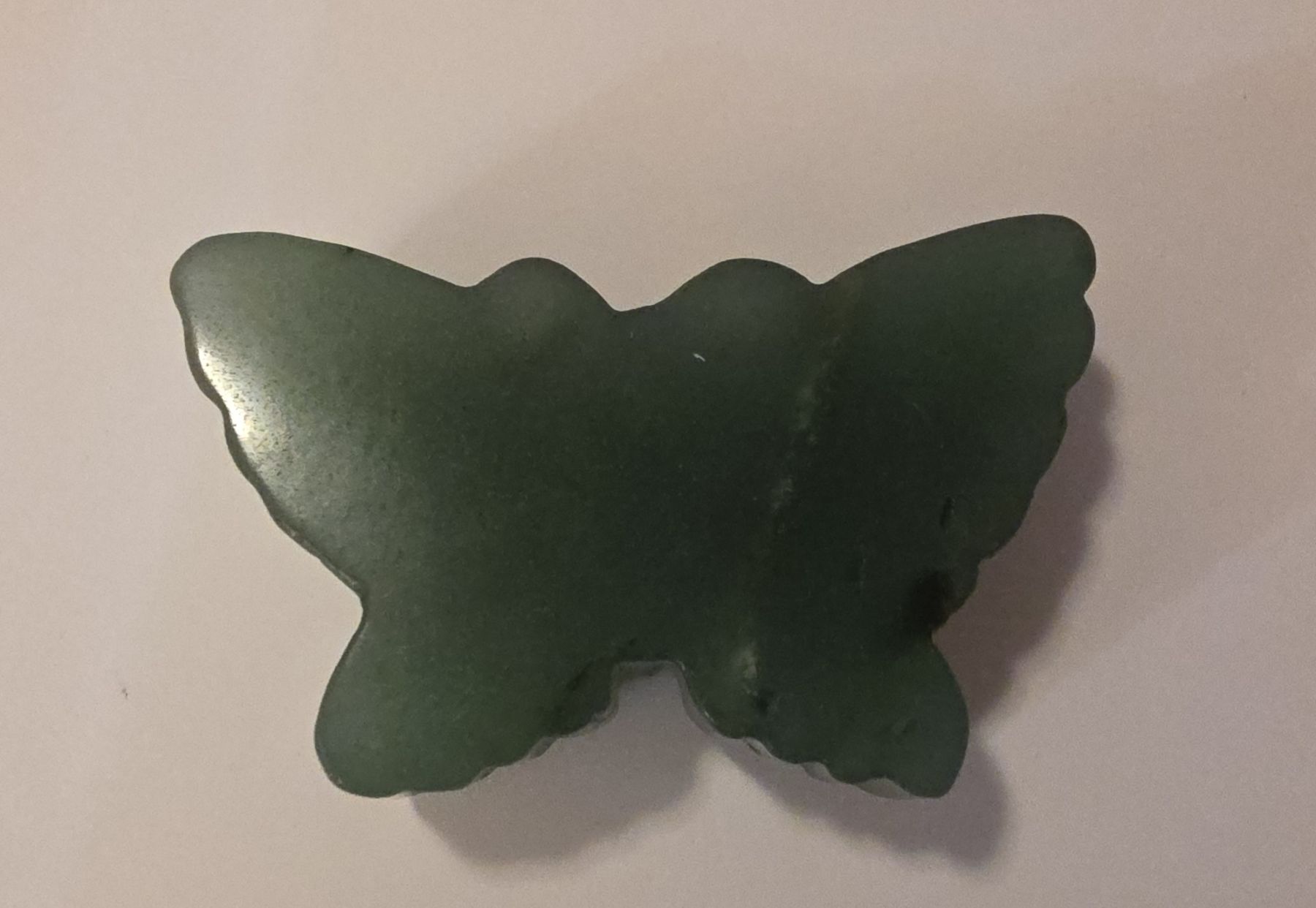 Statuette: Aventurin Schmetterling Figur 5x3x1cm. – Nuovo e nell'imballaggio originale da Menziken venduto da Mirager 1