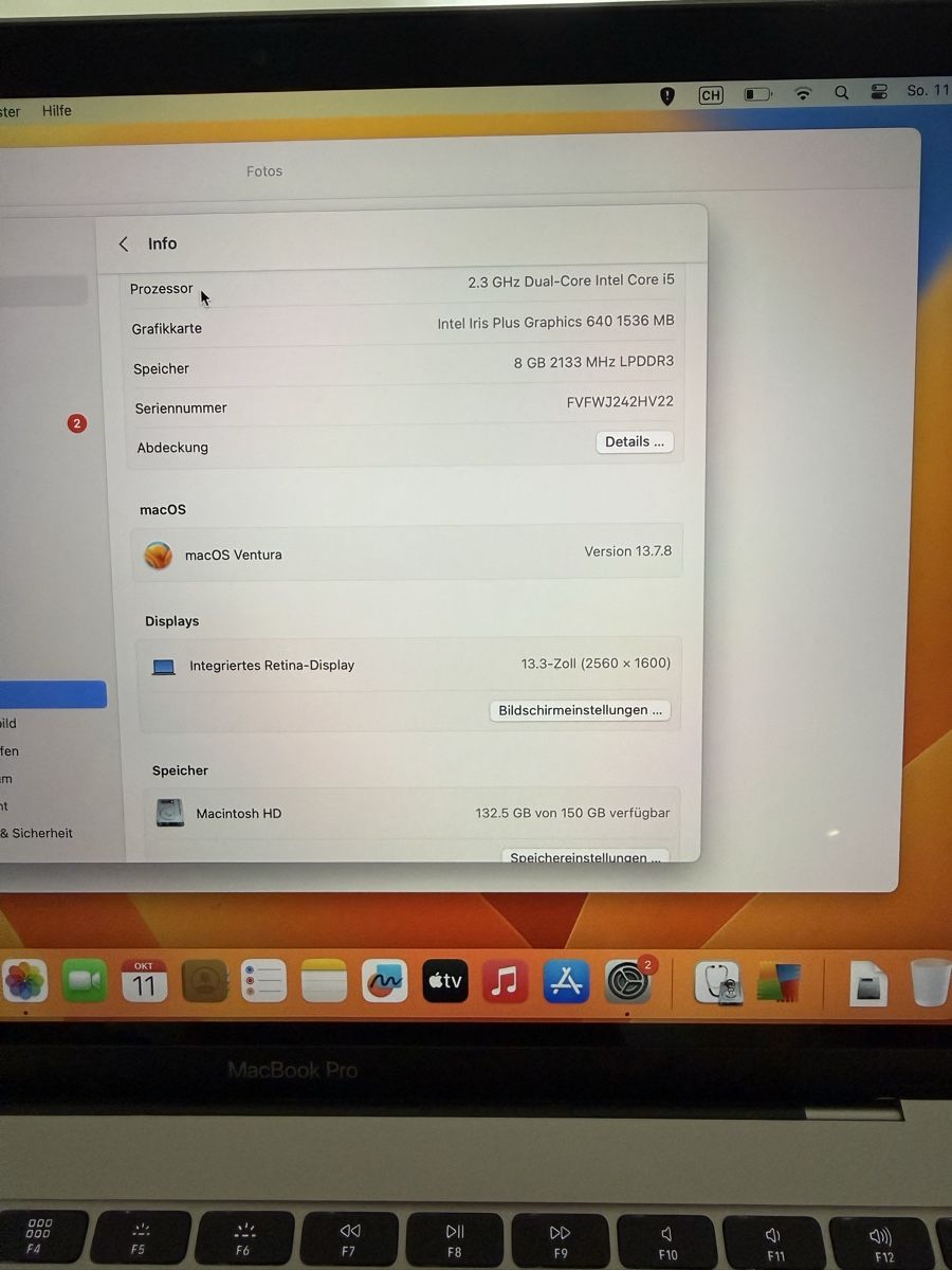 Apple Notebooks: Apple MacBook Air 2017 – Gebraucht aus Zürich von GigiJ 1
